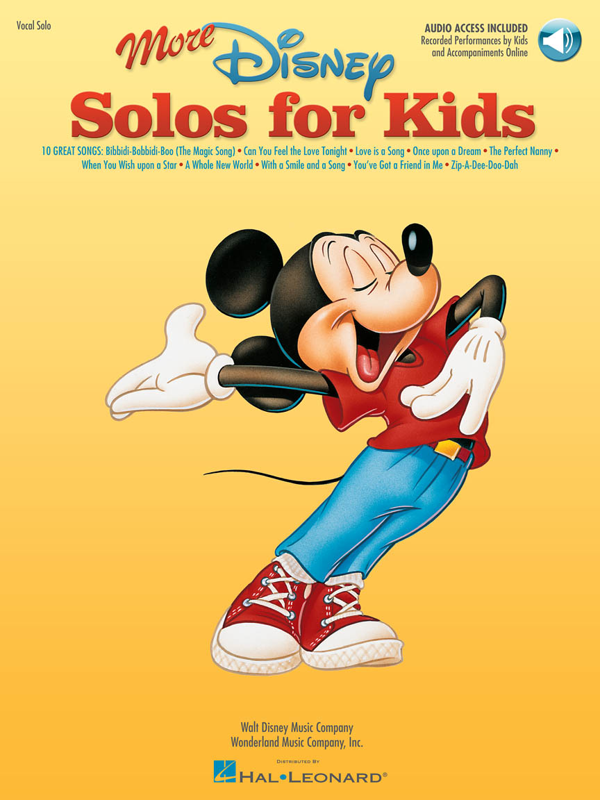 MORE DISNEY SOLOS FOR KIDS