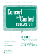 CONCERT AND CONTEST COLLECTION OBOE