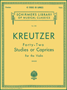 KREUTZER: 42 CAPRICES FOR VIOLIN