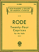 RODE: 24 CAPRICES FOR VIOLIN