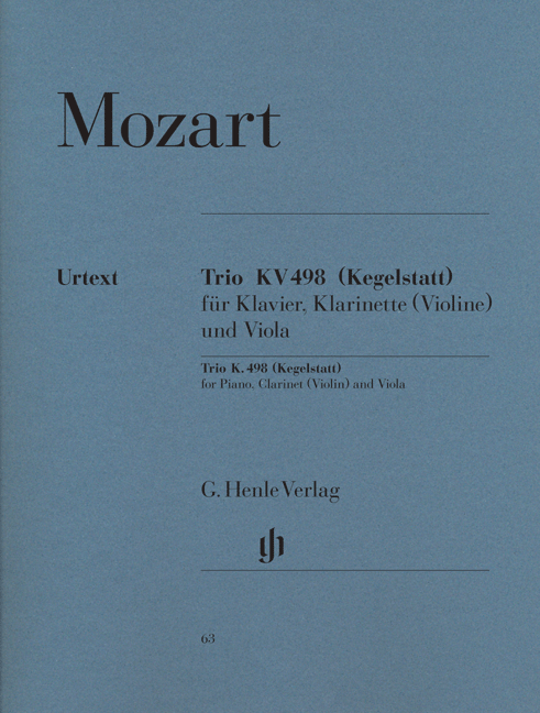 MOZART: TRIO KV 498 KEGELSTATT
