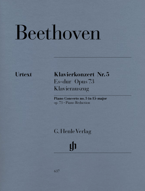 BEETHOVEN: KLAVIERKONZERT ES DUR, OP. 73, NR 5