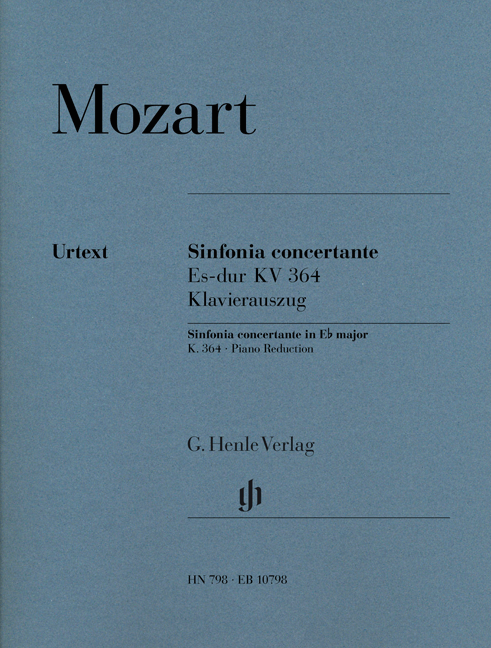 MOZART: SINFONIA CONCERTANTE E FLAT MAJOR K. 364