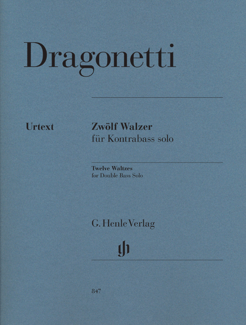 DRAGONETTI: 12 WALTZES FOR DOUBLE BASS SOLO