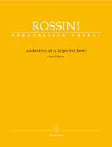 ROSSINI: ANDANTINO AND ALLEGRO BRILLANTE FOR HARP