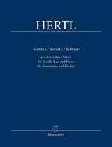 HERTL: SONATA FOR DOUBLE BAS AND PIANO