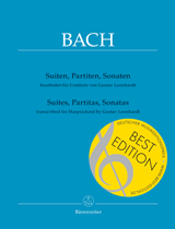 BACH, J.S. : SUITES, PARTITAS SONATAS (FOR HARPSICHORD)