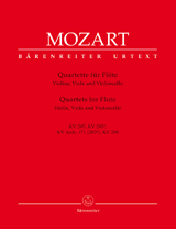 MOZART: QUARTETS K. 285, 285A, 298, PARTS