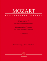 MOZART: CONCERT IN C MAJ FOR FLUTE, HARP AND ORCHESTRA, K.299