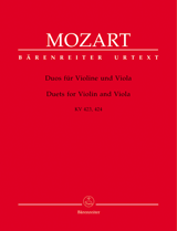 MOZART: DUETS FOR VIOLIN AND VIOLA