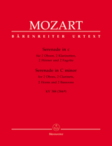 MOZART: SERENADE IN C MINOR K. 388, PARTS