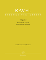 RAVEL: TZIGANE, SCORE