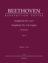 BEETHOVEN: SYMPHONY NO.6 F MAJOR OP.68 SCORE
