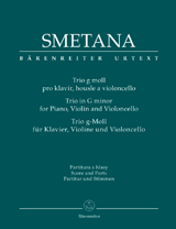 SMETANA: TRIO IN G MINOR, SCORE AND PARTS