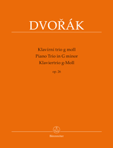 DVORAK: PIANO QUARTET IN E FLAT MAJOR OP. 87, SCORE AND PARTS
