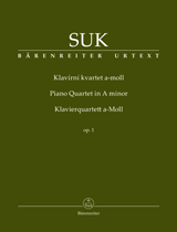 SUK: PIANO QUARTET IN A MINOR OP. 1