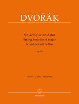 DVORAK: STRING SEXTET IN A MAJOR OP. 48, PARTS