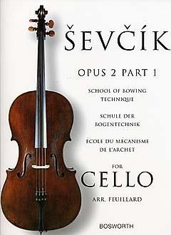 ŠEVČIK: OP. 2, 1 SCHOOL OF BOWING FOR CELLO (ARR. FEUILLARD)