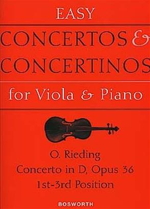 RIEDING: CONCERTO IN D OP. 36 FOR VIOLA