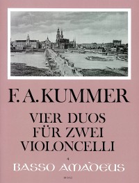 KUMMER: VIER DUOS FUR ZWEI VIOLONCELLO