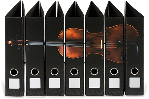 FILE LABELS VIOLIN 7 PIECES