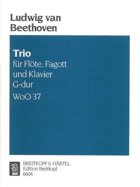 BEETHOVEN: TRIO IN G MAJOR WoO 37