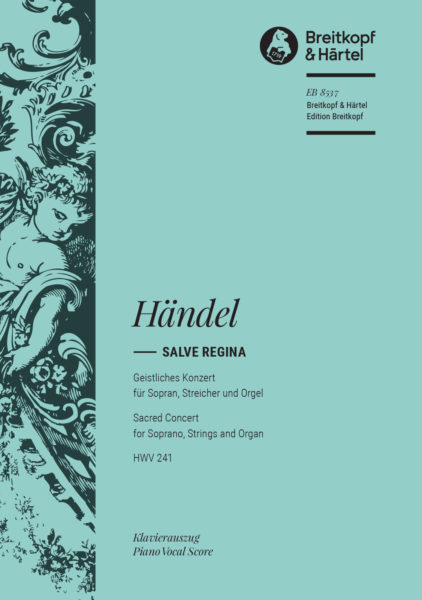 HANDEL: SALVE REGINA HWV 241 SCORE