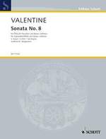 VALENTINE: SONATA NO. 8 G MAJOR