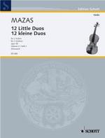 MAZAS: 12 KLEINE DUOS OP. 38,2