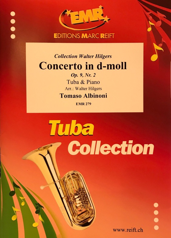 ALBINONI: CONCERTO IN D MOLL OP. 9, NR.2 FOR TUBA AND PIANO