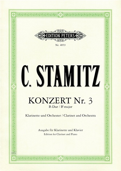STAMITZ: KONZERT NR. 3 B DUR