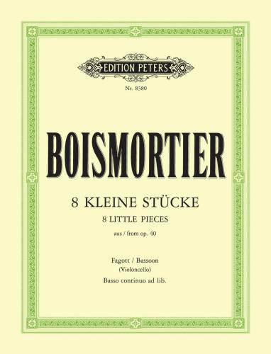 BOISMORTIER: 8 LITTLE PIECES OP. 40