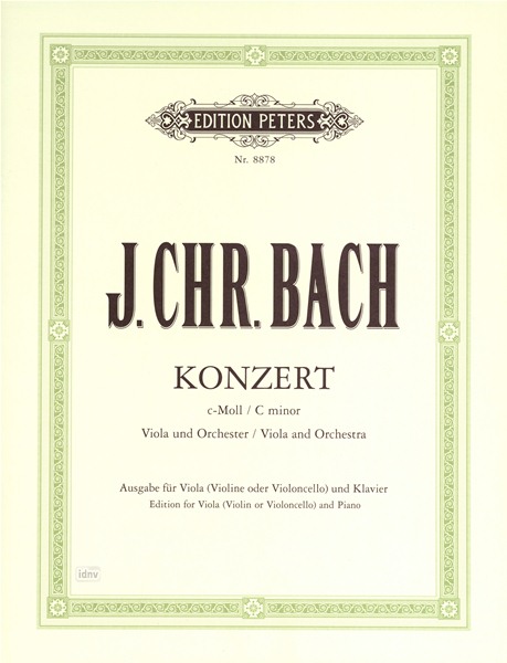 BACH, J. CHR.: KONZERT C MOLL