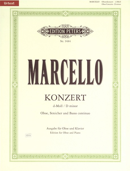 MARCELLO: KONZERT D MOLL FUR OBOE UND KLAVIER