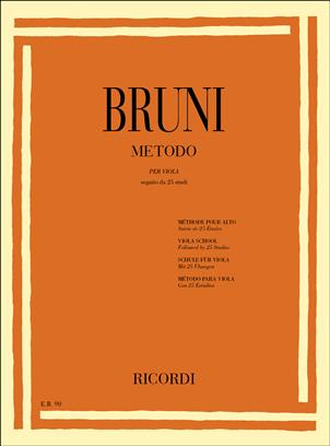 BRUNI: METODO PER VIOLA