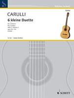 CARULLI: 6 KLEINE DUETTE, OP. 34, HEFT 2, 4-6