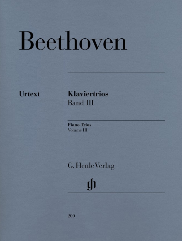 BEETHOVEN: PIANO TRIOS III