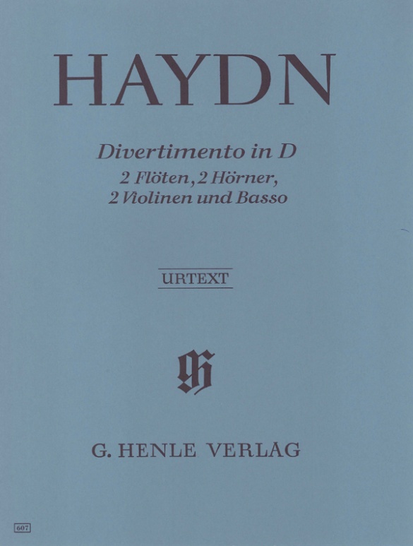 HAYDN: DIVERTIMENTO D MAJOR HOB. II:8