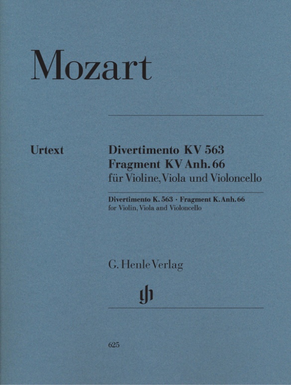 MOZART: DIVERTIMENTO E FLAT MAJOR K. 563