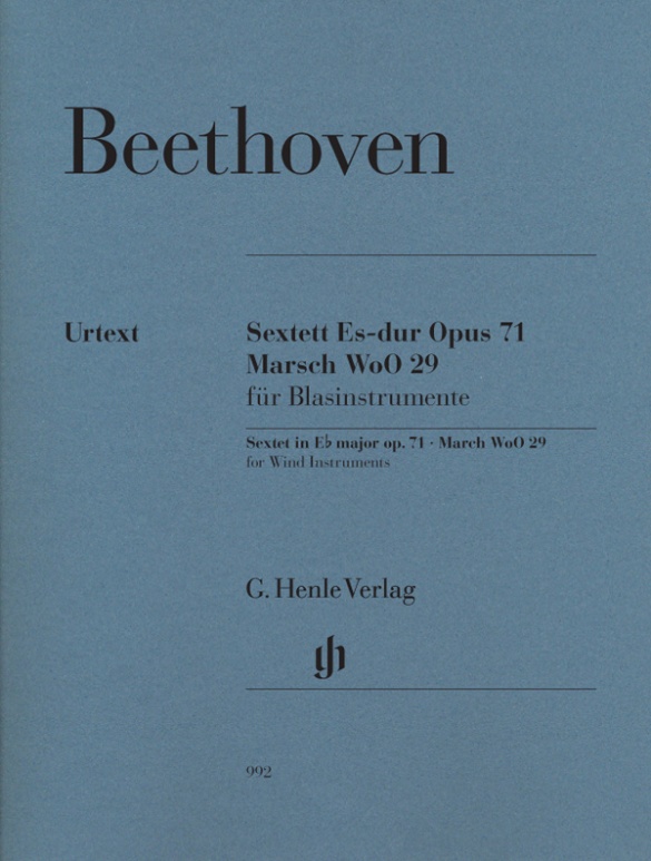 BEETHOVEN: SEXTET E FLAT MAJOR OP. 71 AND MARSCH WoO 29