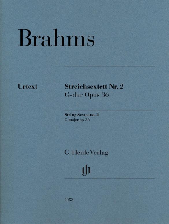 BRAHMS: STRING SEXTET NO. 2 G MAJOR OP. 36