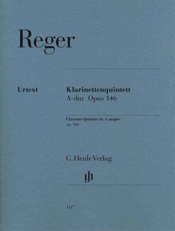 REGER: CLARINET QUINTET A MAJOR OP. 146