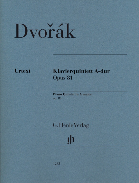 DVORAK: PIANO QUINTET NO. 2 A MAJOR OP. 81