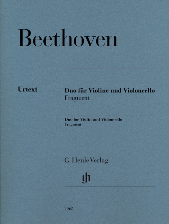 BEETHOVEN: DUO FOR VIOLIN AND VIOLONCELLO