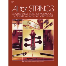 ALL FOR STRINGS BOOK 3, PIANO ACCOMPANIMENT