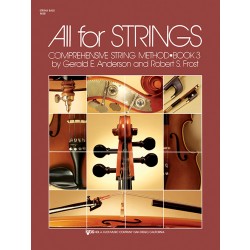 ALL FOR STRINGS STRING BASS, BOOK 3