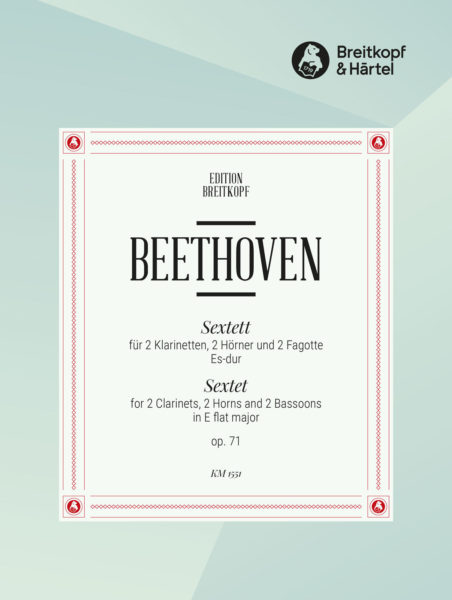 BEETHOVEN: SEXTET IN E FLAT MAJOR OP. 71