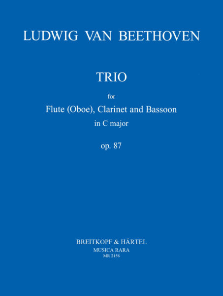 BEETHOVEN: TRIO IN C MAJOR OP. 87