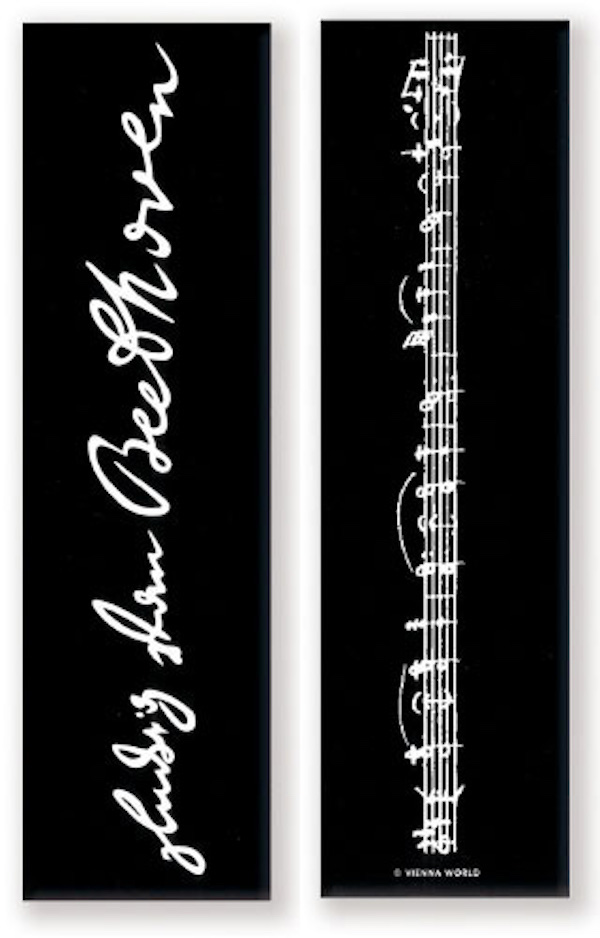 BOOKMARK BEETHOVEN SIGNATURE