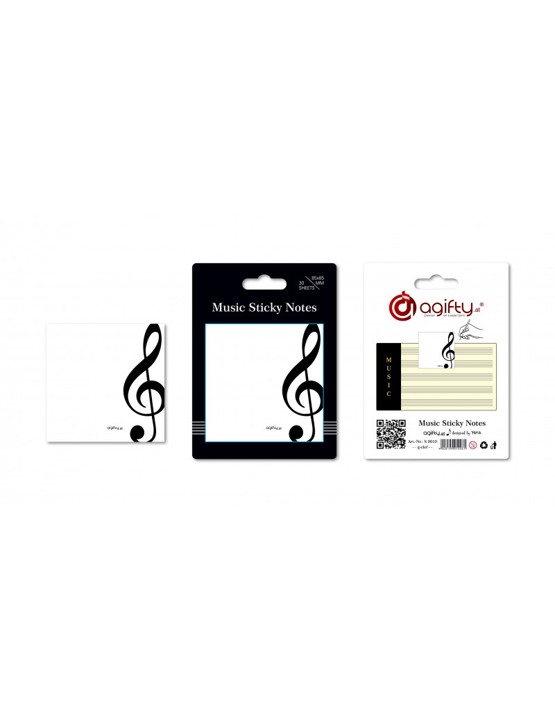 MUSIC STICKY NOTES VIOLIN KEY